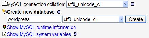create-database-phpmyadmin