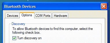 enable discovery bluetooth