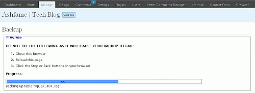 wordpress-backup
