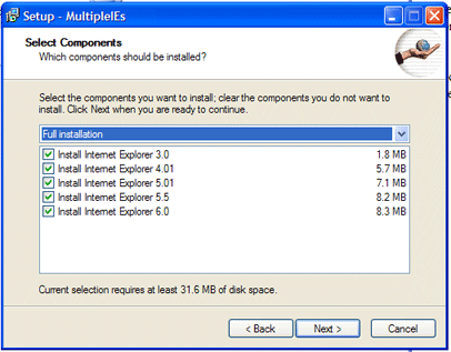 multiple-ie-setup