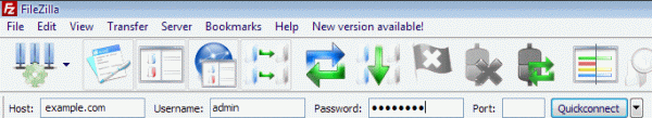 filezilla connect