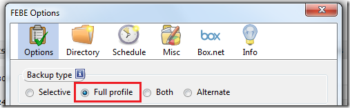 febe-options-page