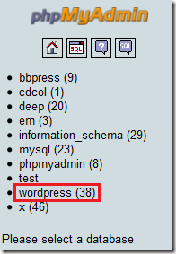 select-db select-db