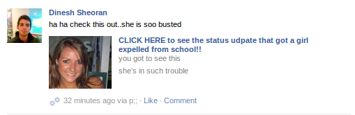 fb spam attack