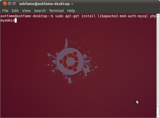 phpmyadmin-install