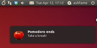 pomodoro ends